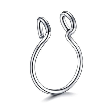 Fake Septum Ring - Non Piercing Septum Ring